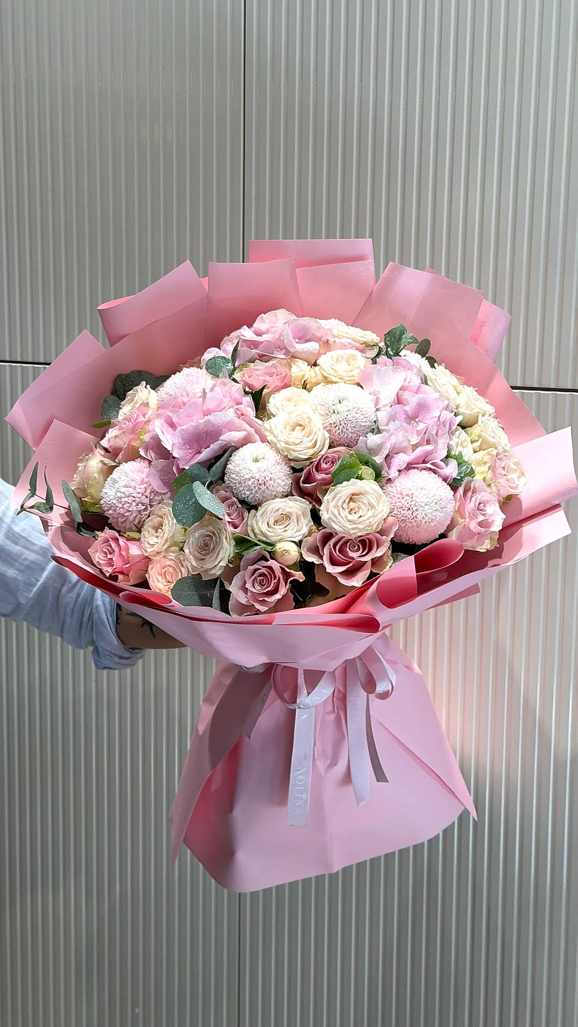Pink Serenity” bouquet